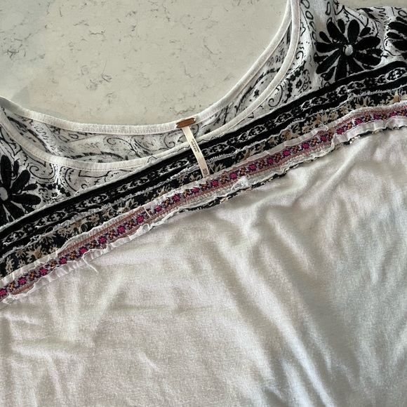 FREE PEOPLE Oversized Peasant Blouse - Picture 3 of 4